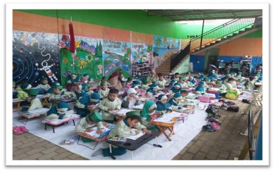 KEGIATAN LOMBA MEWARNAI